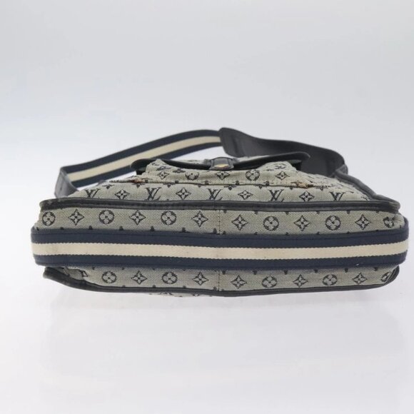 LOUIS VUITTON Monogram Mini Buzas Marie Kate Bag Blue M92320 Auth 131141 - Picture 7 of 16